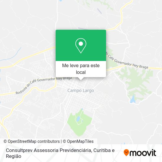 Consultprev Assessoria Previdenciária mapa