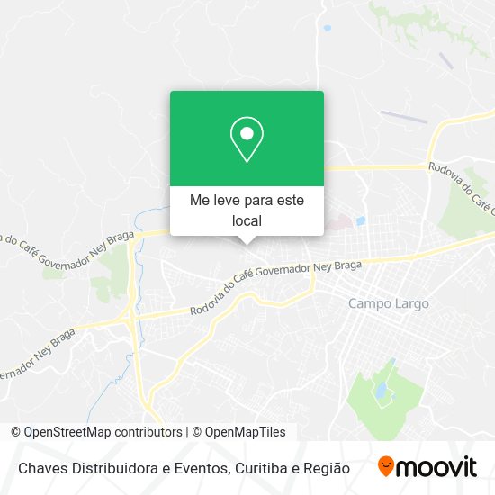 Chaves Distribuidora e Eventos mapa