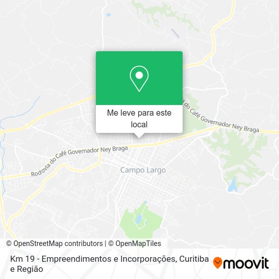 Km 19 - Empreendimentos e Incorporações mapa