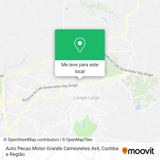 Auto Pecas Motor Grande Camionetes 4x4 mapa