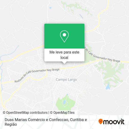 Duas Marias Comércio e Confeccao mapa