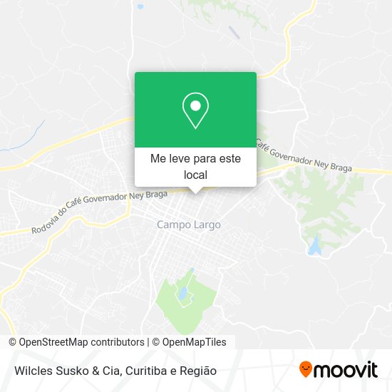 Wilcles Susko & Cia mapa