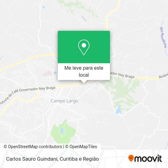 Carlos Sauro Guindani mapa