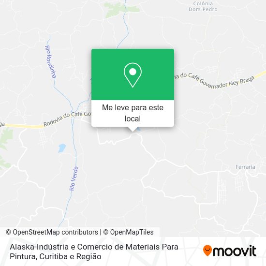 Alaska-Indústria e Comercio de Materiais Para Pintura mapa