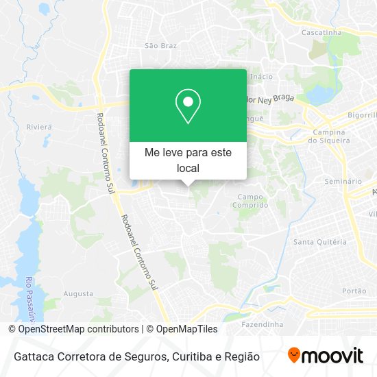 Gattaca Corretora de Seguros mapa