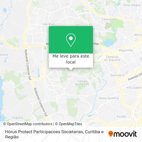 Hórus Protect Participacoes Societarias mapa
