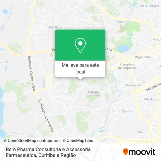 Rsm Pharma Consultoria e Assessoria Farmacêutica mapa
