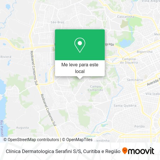Clínica Dermatologica Serafini S / S mapa