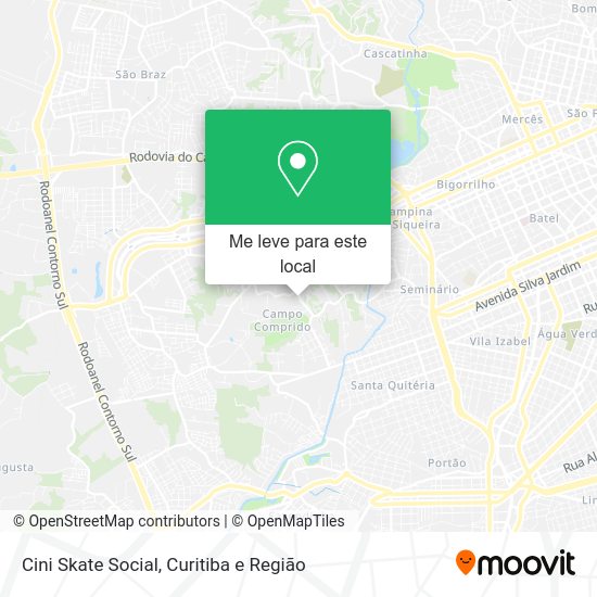 Cini Skate Social mapa