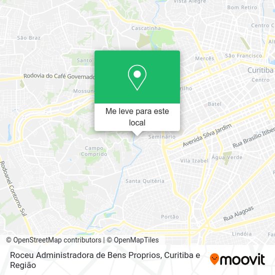 Roceu Administradora de Bens Proprios mapa