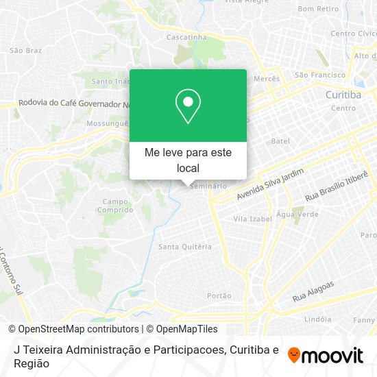 J Teixeira Administração e Participacoes mapa