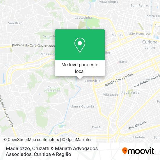 Madalozzo, Cruzatti & Mariath Advogados Associados mapa