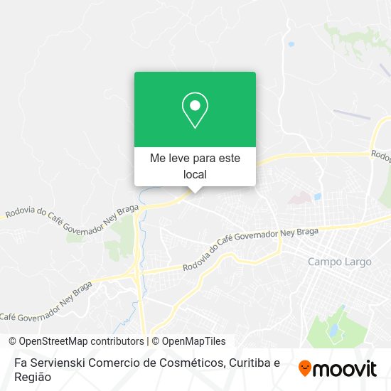 Fa Servienski Comercio de Cosméticos mapa