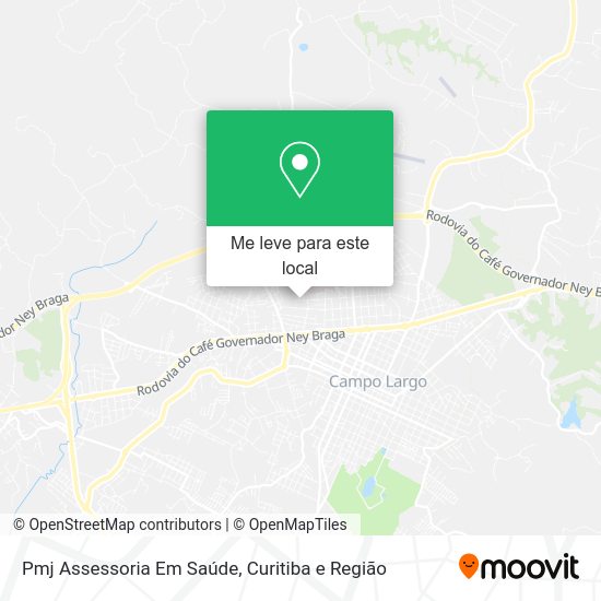 Pmj Assessoria Em Saúde mapa