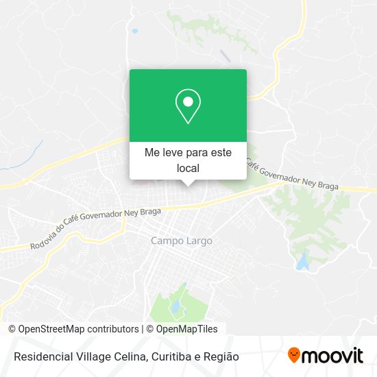 Residencial Village Celina mapa