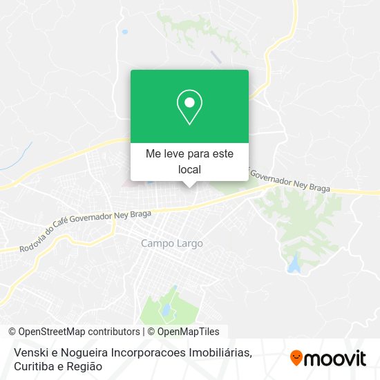 Venski e Nogueira Incorporacoes Imobiliárias mapa