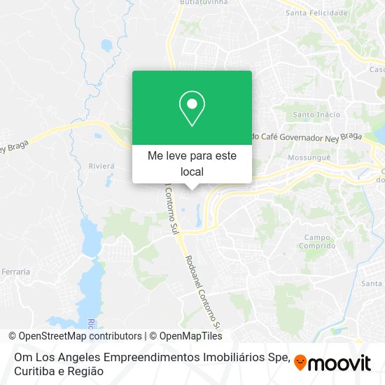 Om Los Angeles Empreendimentos Imobiliários Spe mapa