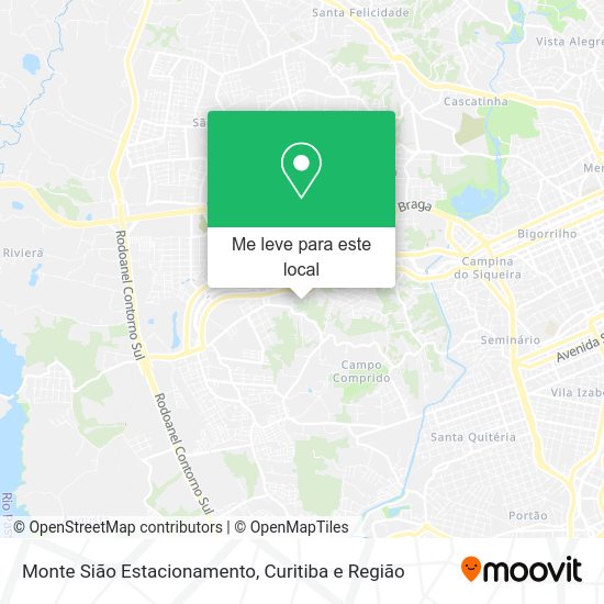 Monte Sião Estacionamento mapa