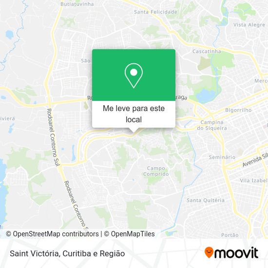 Saint Victória mapa