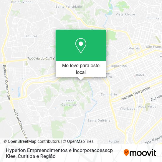 Hyperion Empreendimentos e Incorporacoesscp Klee mapa
