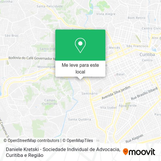 Daniele Kretski - Sociedade Individual de Advocacia mapa