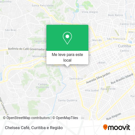 Chelsea Café mapa