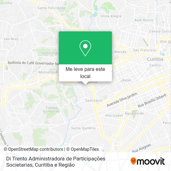 Di Trento Administradora de Participações Societarias mapa
