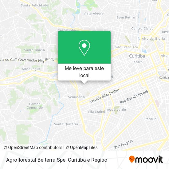 Agroflorestal Belterra Spe mapa