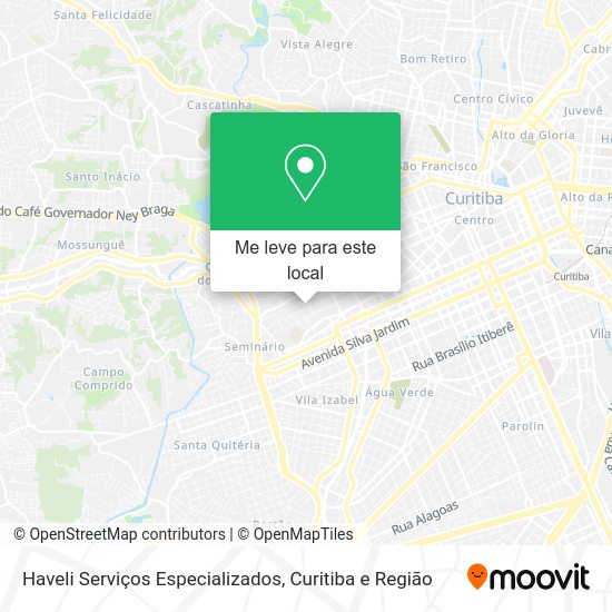 Haveli Serviços Especializados mapa