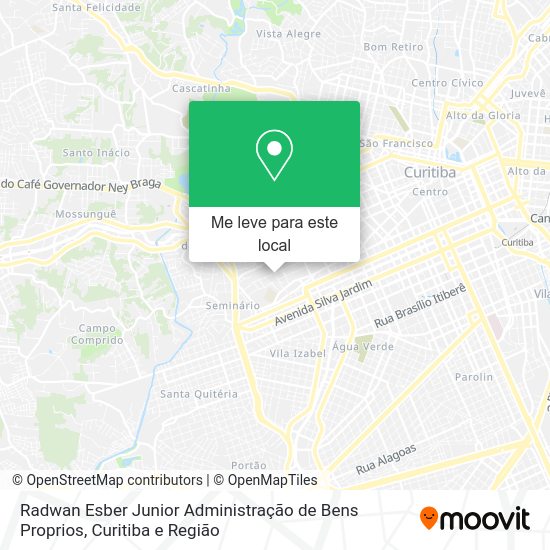 Radwan Esber Junior Administração de Bens Proprios mapa