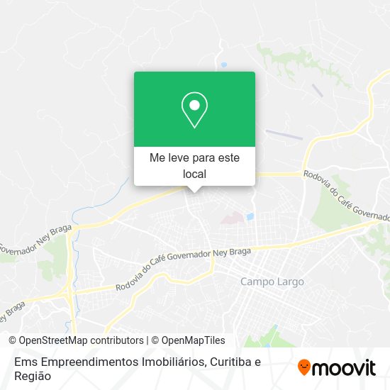 Ems Empreendimentos Imobiliários mapa