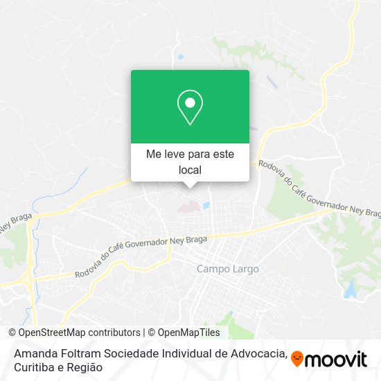 Amanda Foltram Sociedade Individual de Advocacia mapa