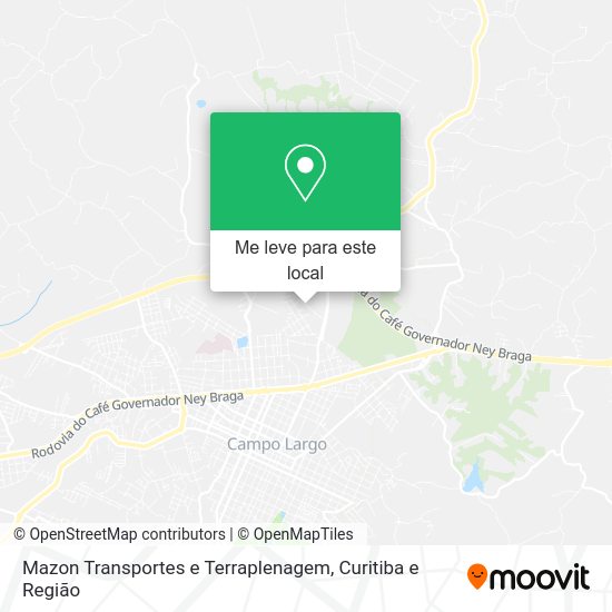 Mazon Transportes e Terraplenagem mapa