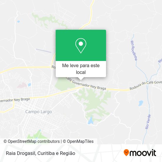 Raia Drogasil mapa