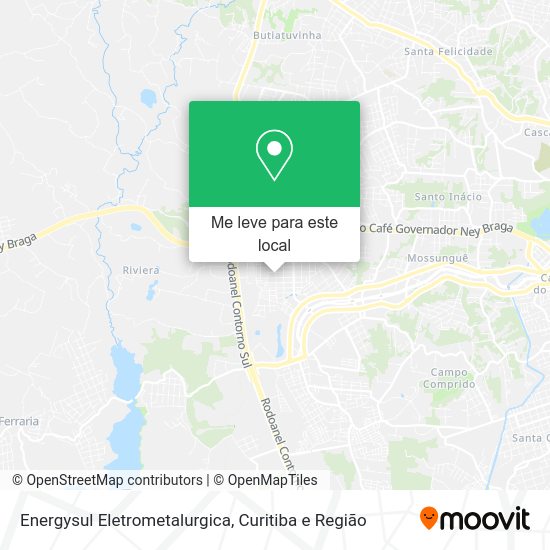 Energysul Eletrometalurgica mapa