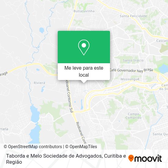 Taborda e Melo Sociedade de Advogados mapa