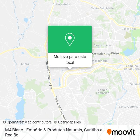 MA'Biene - Empório & Produtos Naturais mapa