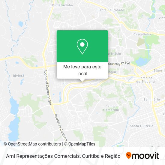 Aml Representações Comerciais mapa