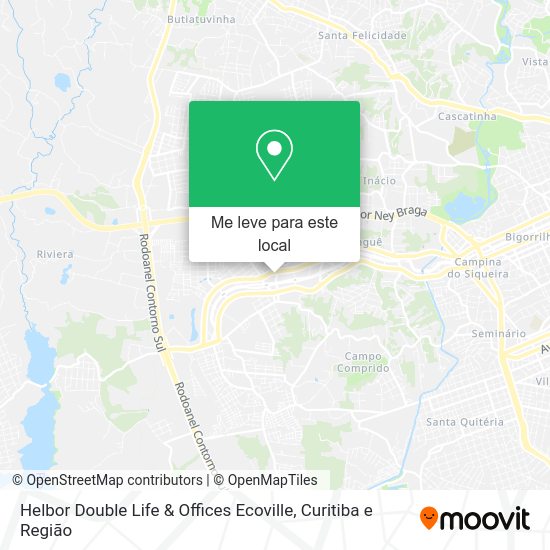 Helbor Double Life & Offices Ecoville mapa