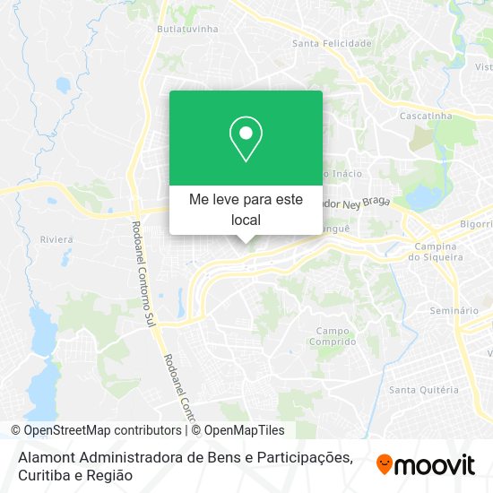 Alamont Administradora de Bens e Participações mapa