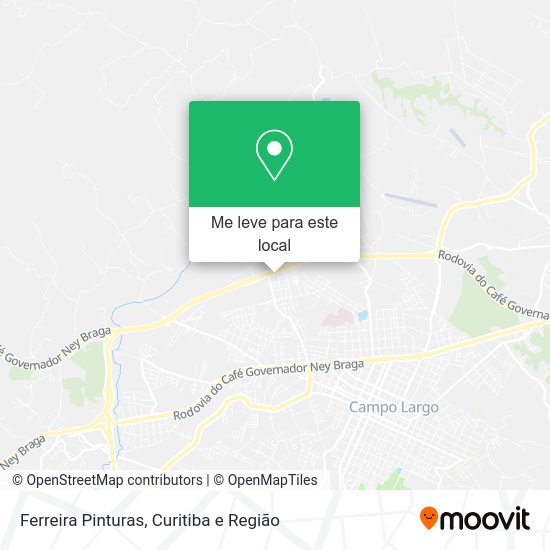 Ferreira Pinturas mapa