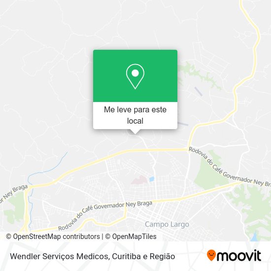 Wendler Serviços Medicos mapa