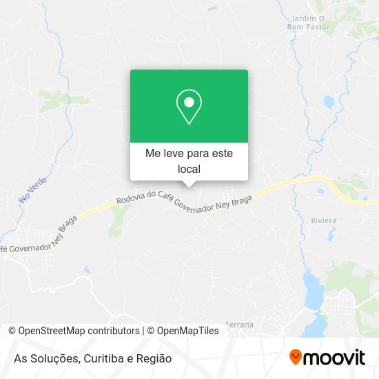 As Soluções mapa