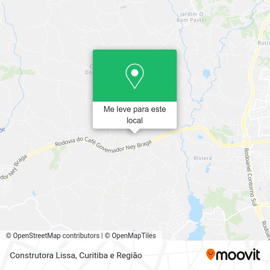Construtora Lissa mapa