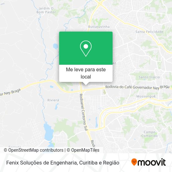 Fenix Soluções de Engenharia mapa
