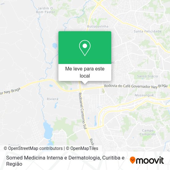 Somed Medicina Interna e Dermatologia mapa
