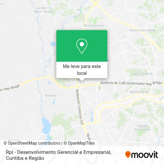 Rpl - Desenvolvimento Gerencial e Empresarial mapa