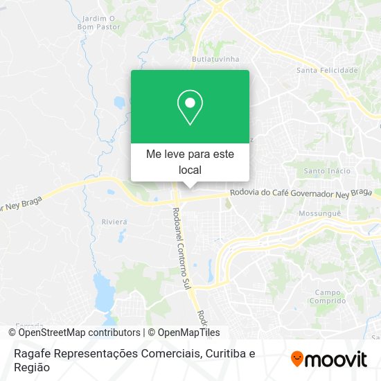 Ragafe Representações Comerciais mapa
