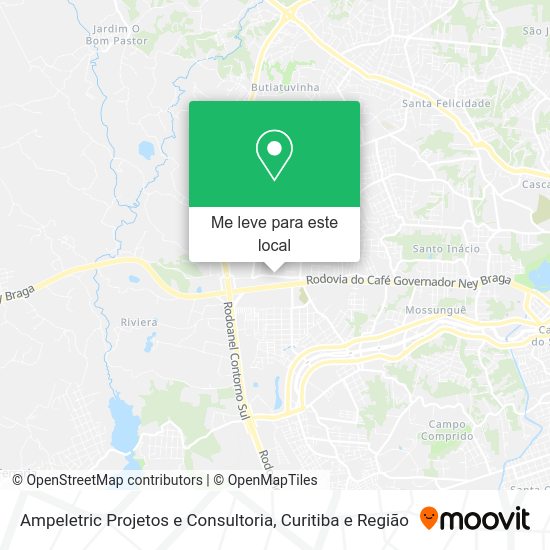 Ampeletric Projetos e Consultoria mapa