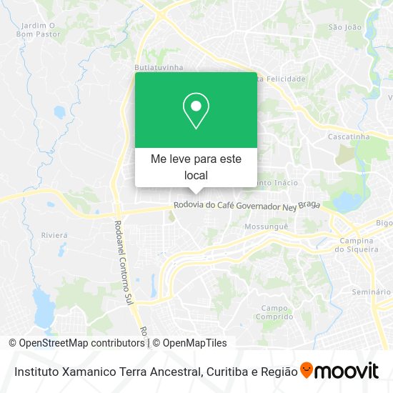 Instituto Xamanico Terra Ancestral mapa